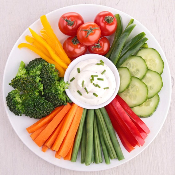 CreamyVegetableCheeseDipAndCrudités