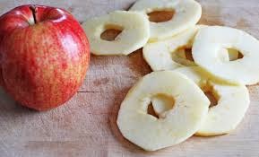 sliced apple